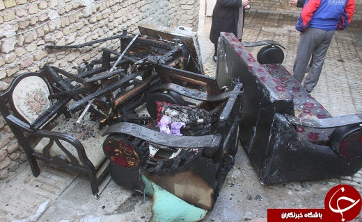 آتش در خانه آتش نشان