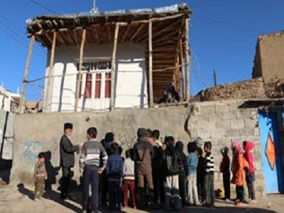 آیین سنتی نوروز نامه خوانی در روستای نمهیل هشجین