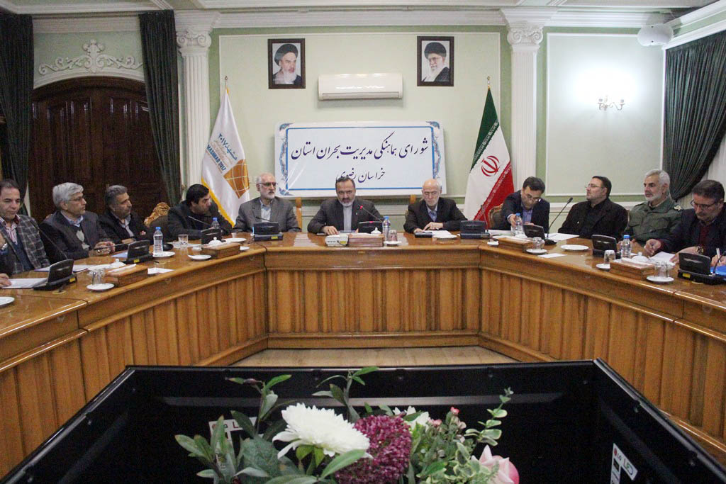 لزوم مدیریت عالمانه و فنی در مقابله با بحران های سطح استان