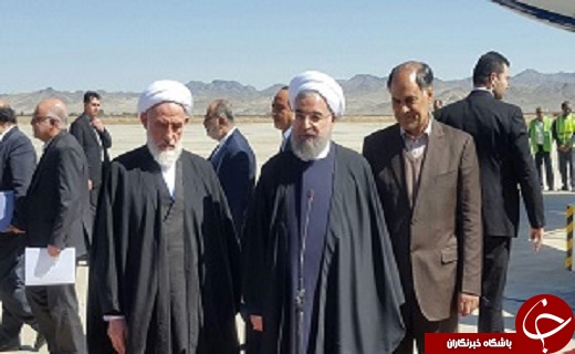 رئیس جمهور وارد فرودگاه زاهدان شد + برنامه ها