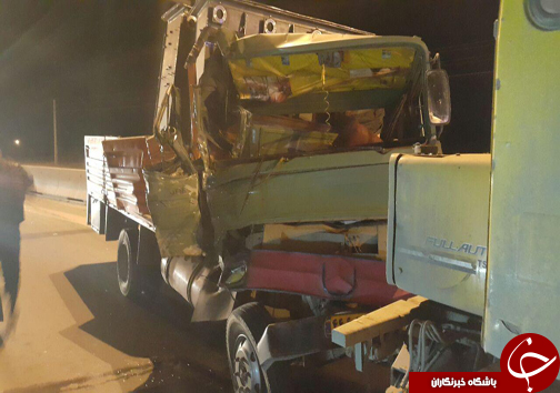 2 سانحه رانندگی با  دو مجروح+تصاویر