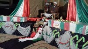 برگزاری مراسم شبی با شهدا در خمین