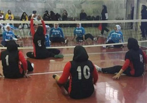رقابت بانوان مازندرانی با 5 تیم برای قهرمانی در لیگ والیبال نشسته