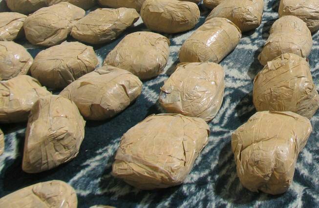 دستگیری موتور سوار با 20 کیلوگرم تریاک