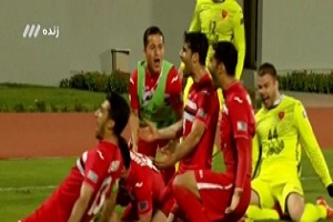 گل سوم پرسپولیس به الوحده + فیلم