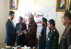 شهردار جدید شهر عنبران منصوب شد