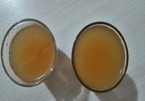 تغییر رنگ عجیب آب اهواز  + فیلم