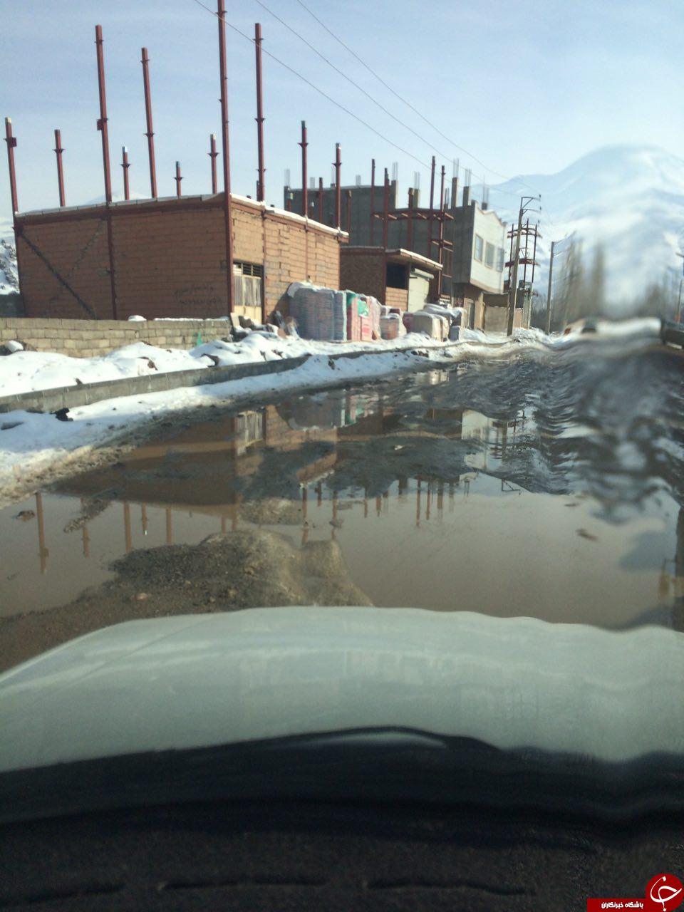 روکش گل و لای معابر &laquo;قره&zwnj;کورپی&raquo; + تصاویر