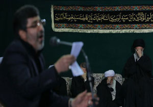 مداحی شب دوم فاطمیه در محضر رهبر انقلاب