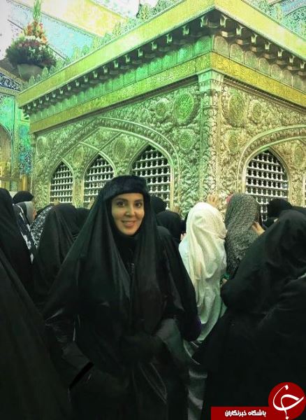 لیلا بلوکات چادری شد! + عکس