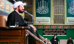 مراسم عزاداری شب شهادت حضرت فاطمه زهرا (س) در حسینیه امام خمینی +تصاویر