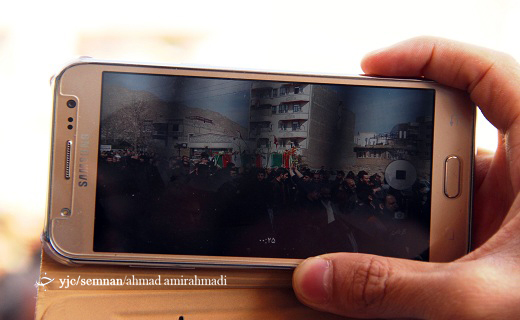تشییع پیکر مطهر دو شهید گمنام در مهدیشهر-گزارش تصویری