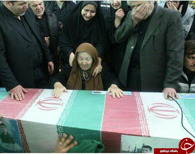 تشیع شهید هشت سال دفاع مقدس در قوچان+تصاویر