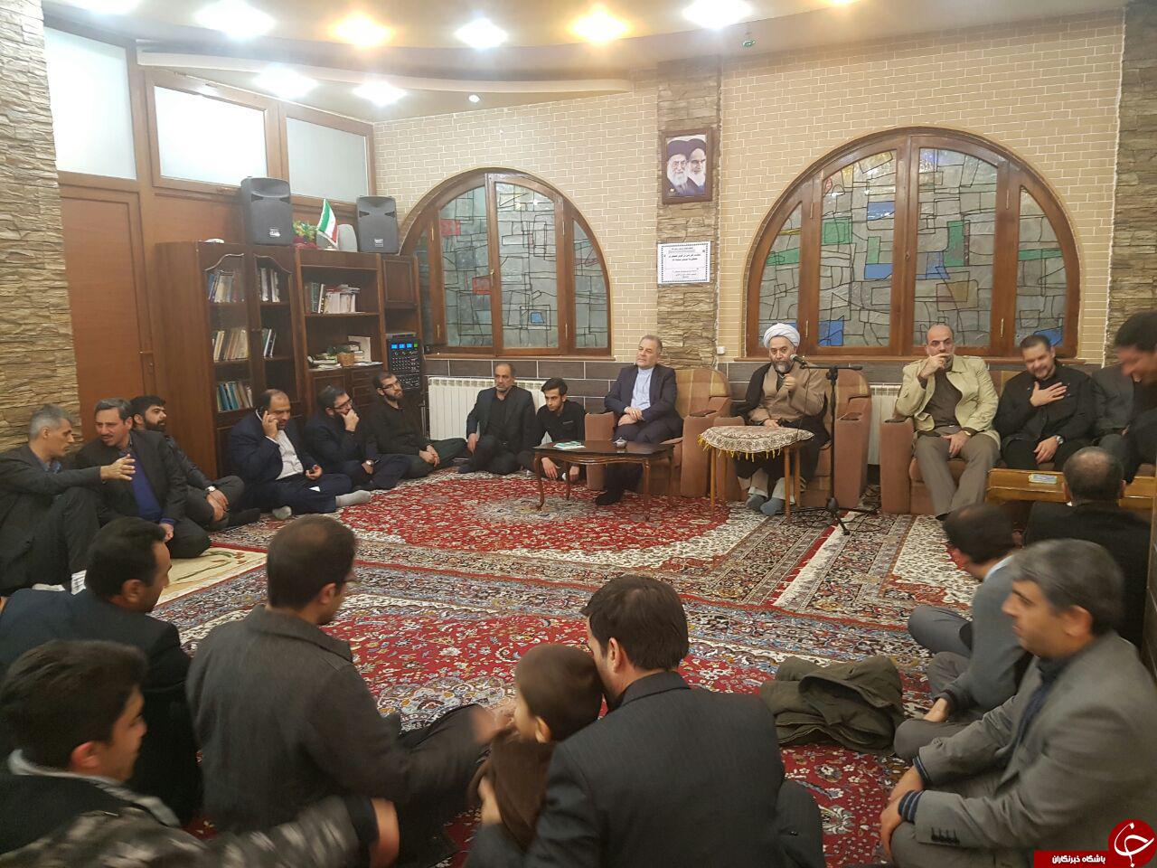 مراسم عزاداری ایام فاطمیه در پایتخت گرجستان + تصاویر