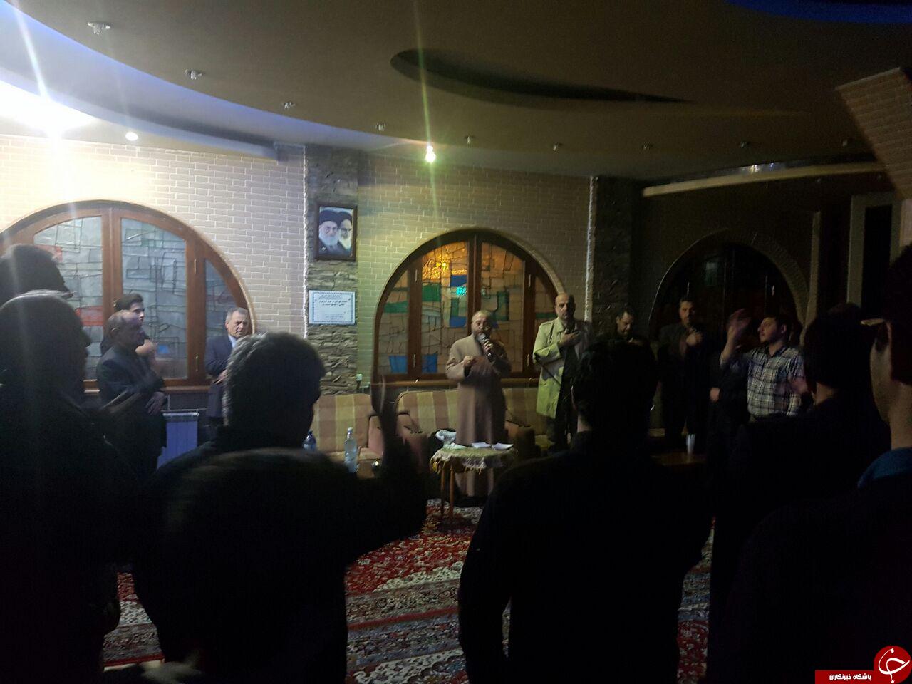 مراسم عزاداری ایام فاطمیه در پایتخت گرجستان + تصاویر