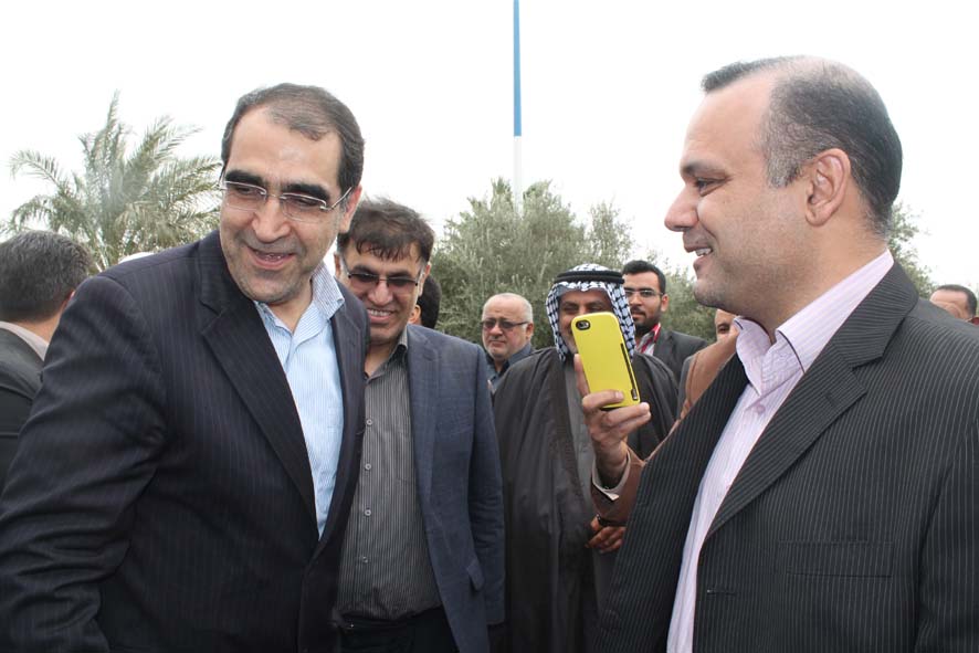 بازدید وزیر بهداشت از بیمارستان شهدای صنعت نفت دشت آزادگان