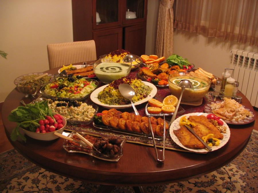 تزئین غذا و سفره آرایی ویژه ایام نوروز 96