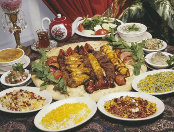 تزئین غذا و سفره آرایی ویژه ایام نوروز 96