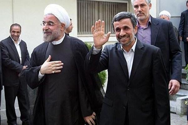 احمدی نژاد به روحانی پاسخ داد