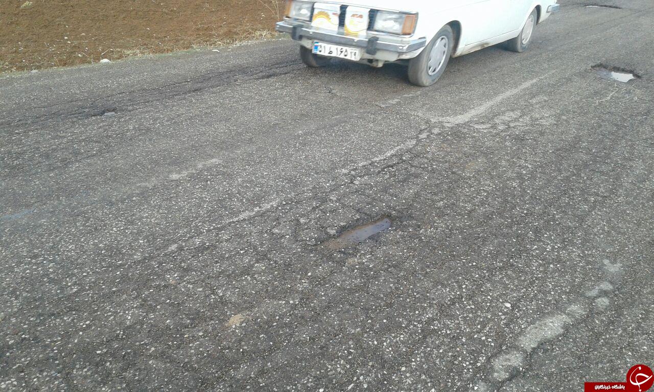 وضعیت جاده روستای &laquo;گوران&raquo; نامناسب است + تصاویر