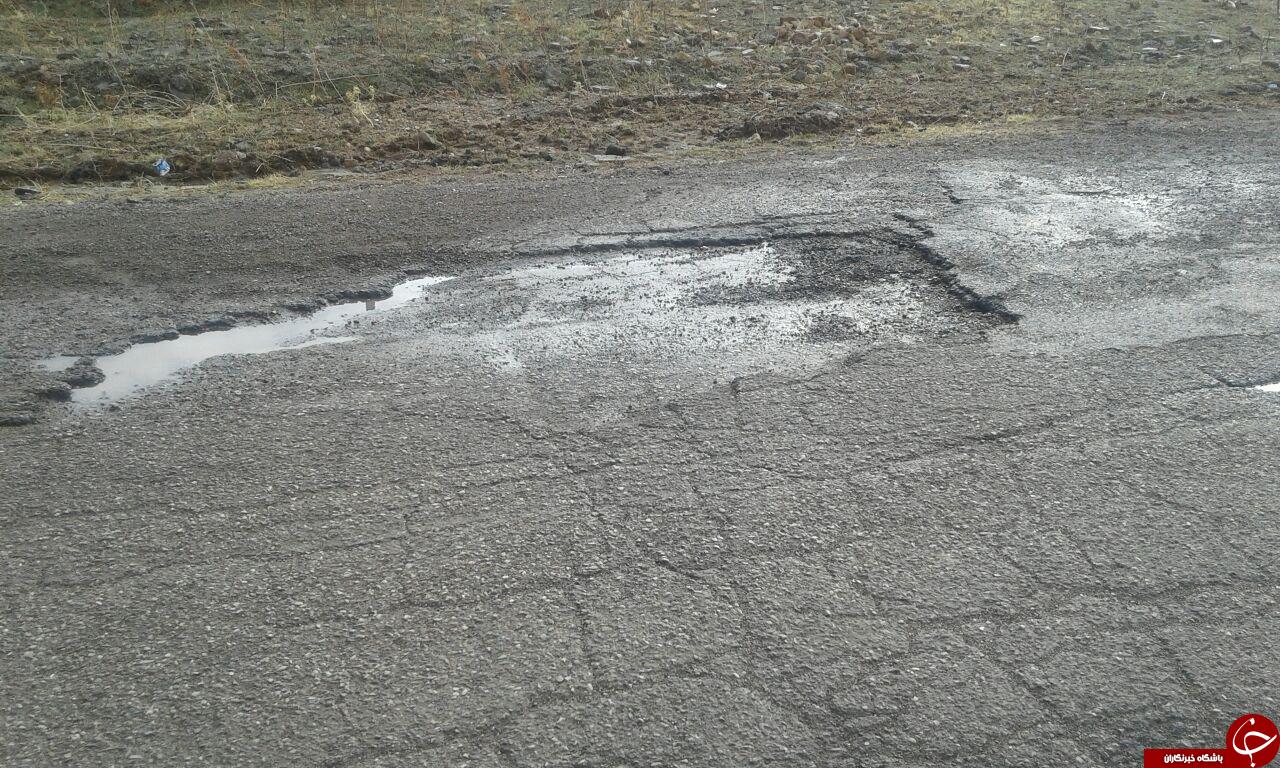 وضعیت جاده روستای &laquo;گوران&raquo; نامناسب است + تصاویر