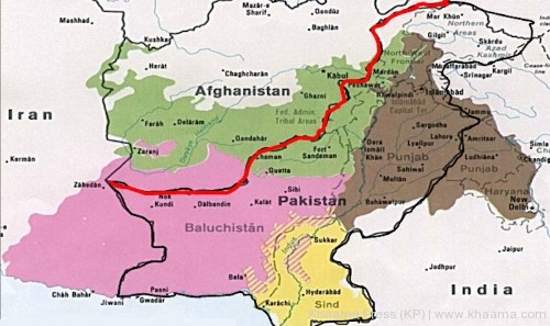 خط دیورند اساس و محور اختلافات افغانستان و پاکستان
