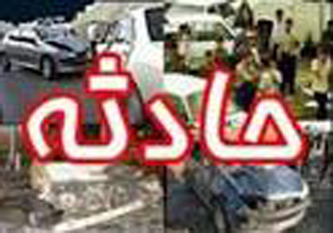 2 مصدوم حاصل واژگونی خودروی سواری