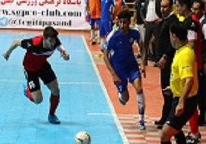 تیم فوتسال آتلیه طهران قم حریف فردوسی مشهد