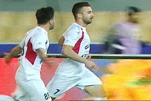 گل اول "پرسپولیس" به "نفت" + فیلم