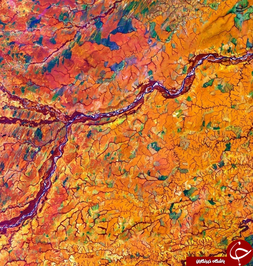 ثبت تصاویر شگفت انگیز ماهواره ای ناسا