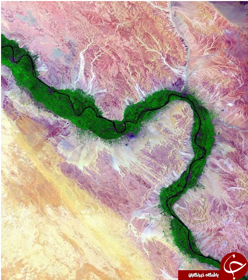 ثبت تصاویر شگفت انگیز ماهواره ای ناسا