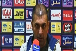 نشست خبری مربیان بعد از بازی سپاهان _ ذوب آهن + فیلم