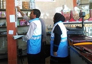 تشدید بازرسی و نظارت بر مراکز توزیع مواد غذایی در فیروزآباد