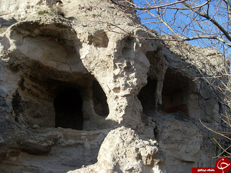 مسجدی عجیب با سبک معماری صخره ای در ایران+ عکس