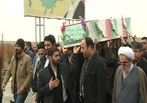 وداع با دو لاله بی نشان دفاع مقدس
