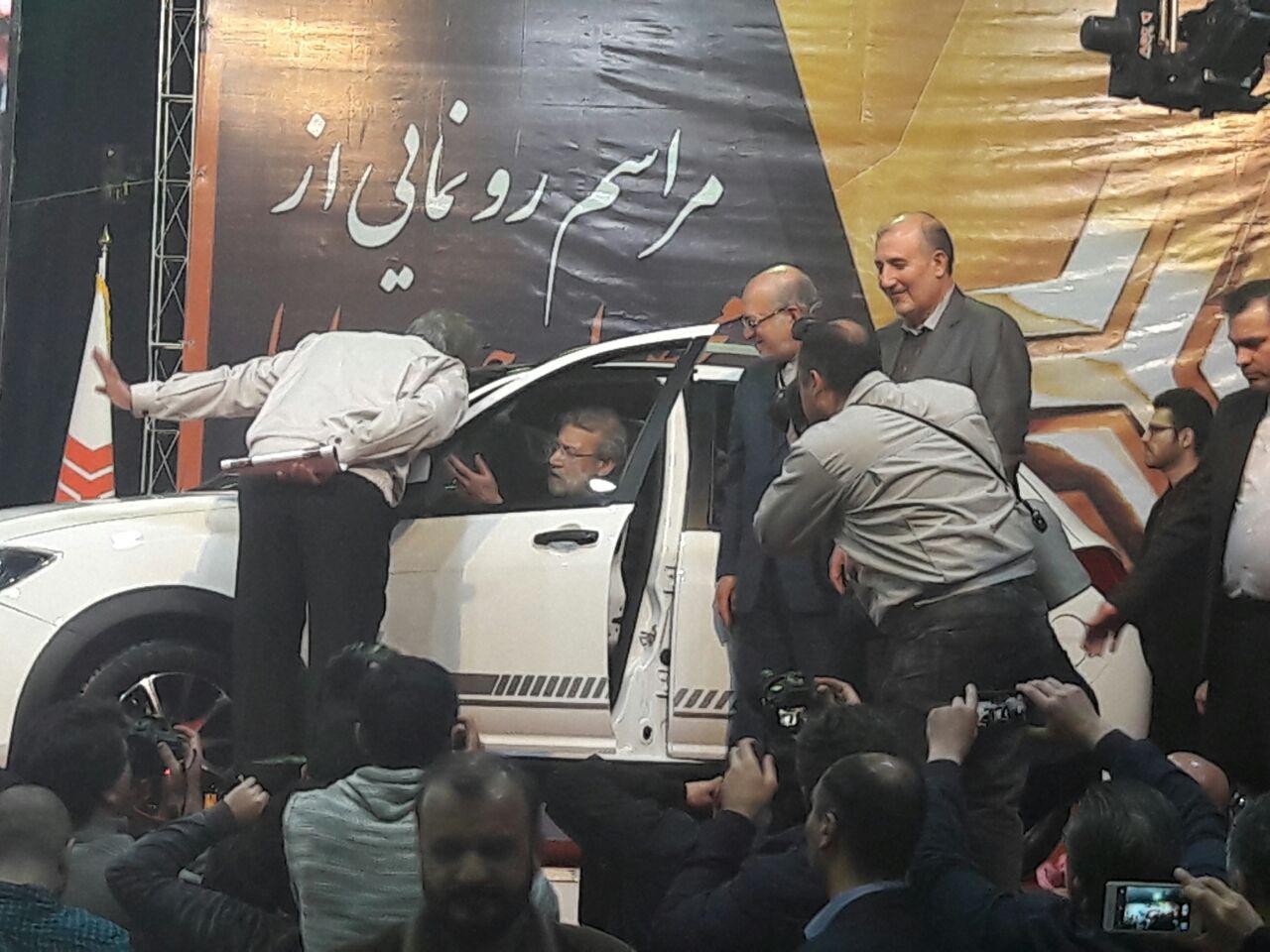 خودروی کوییک سایپا با حضور لاریجانی رونمایی شد+ تصاویر