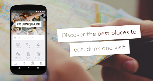 دانلود Foursquare City Guide برای اندروید و ios ؛ راهنمای گردشگری برای تمام شهرهای جهان