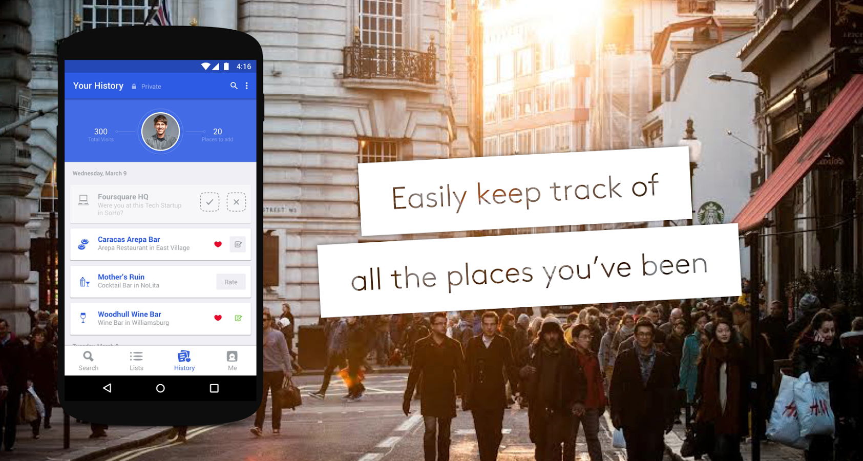 دانلود Foursquare City Guide برای اندروید و ios ؛ راهنمای گردشگری برای تمام شهرهای جهان