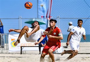 گل‌های فوتبال ساحلی ایران - افغانستان + فیلم