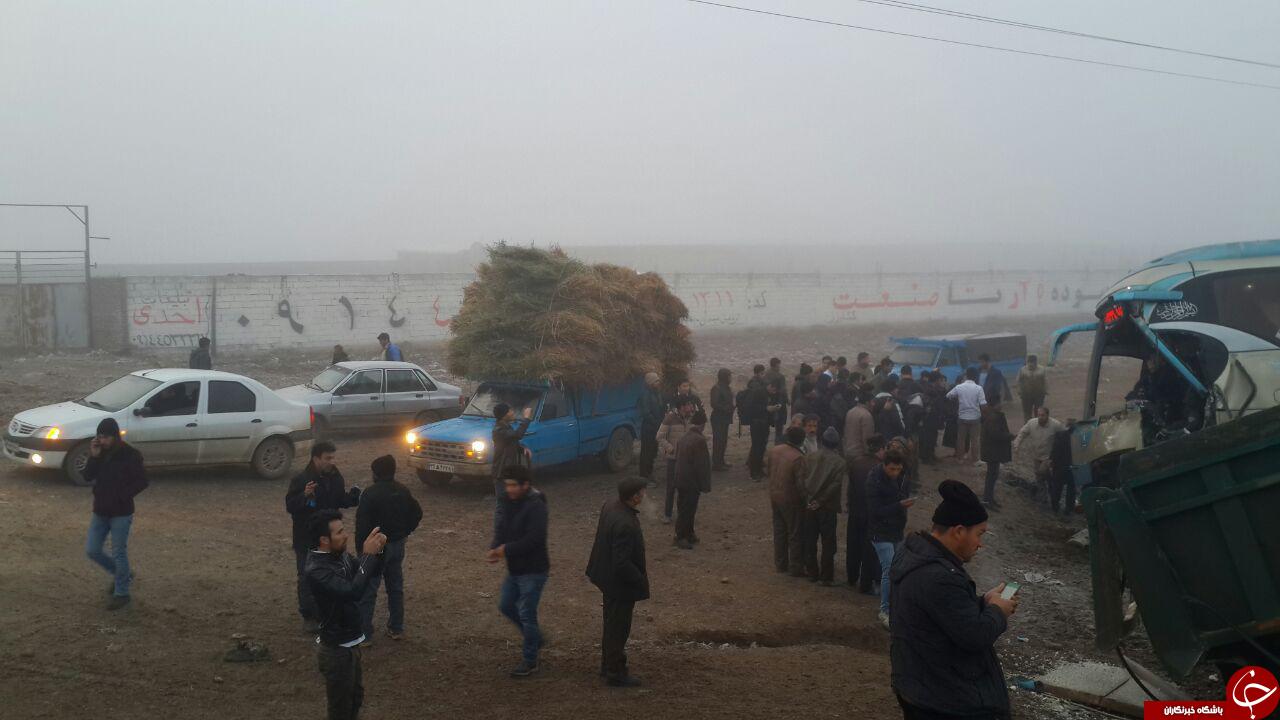 لغزندگی جاده حادثه آفرید + فیلم