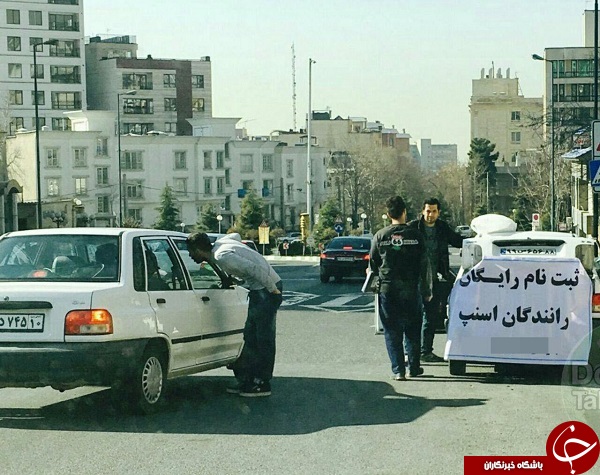 ثبت نام رایگان رانندگان اسنپ در خیابان ها! + عکس