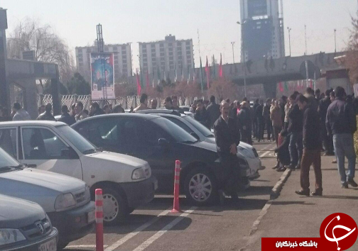 اعتراض کارگران شرکت کنتور سازی و رسا نور +تصاویر