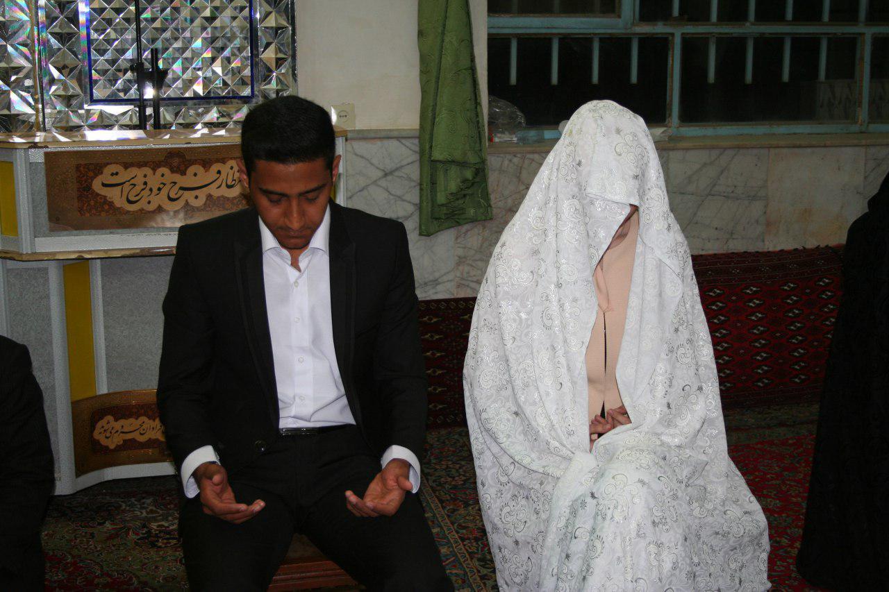 برگزاری سنت حسنه ازدواج در مسجد