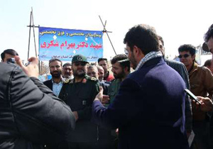 افتتاح بیمارستان تخصصی صحرایی در منطقه حصه اصفهان