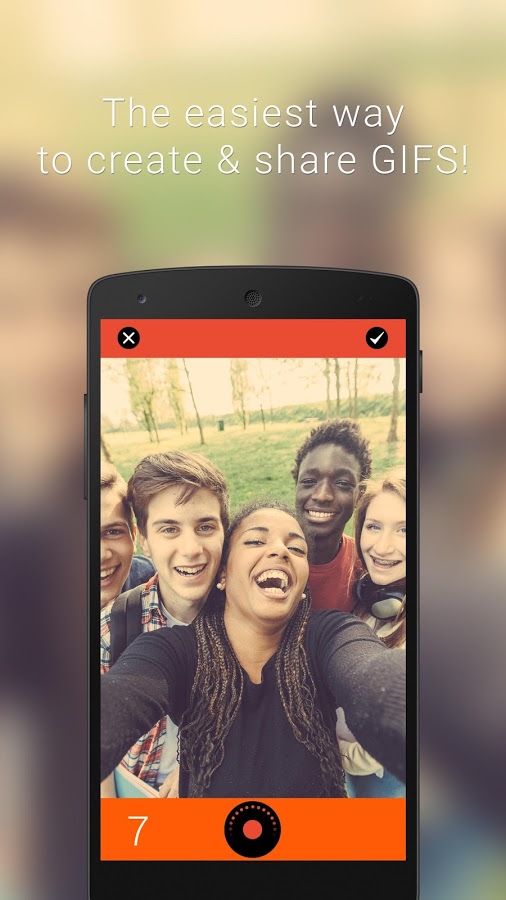 دانلود Gif Me برای اندورید ؛ فیلم بگیرید و تبدیل به GIf کنید