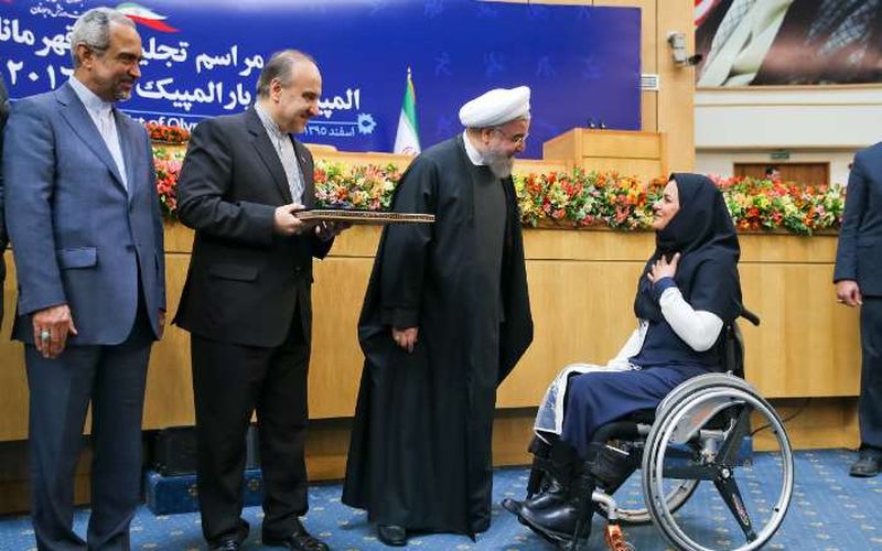 تقدیر رئیس جمهور از ورزشکاران کرمانی