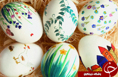 زیباترین ایده ها برای رنگ آمیزی و تزئین تخم مرغ 