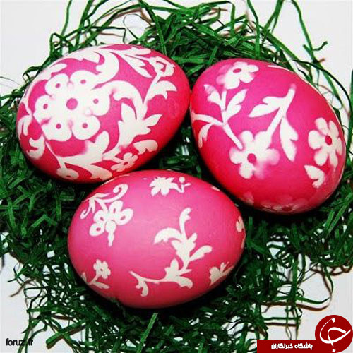 زیباترین ایده ها برای رنگ آمیزی و تزئین تخم مرغ 
