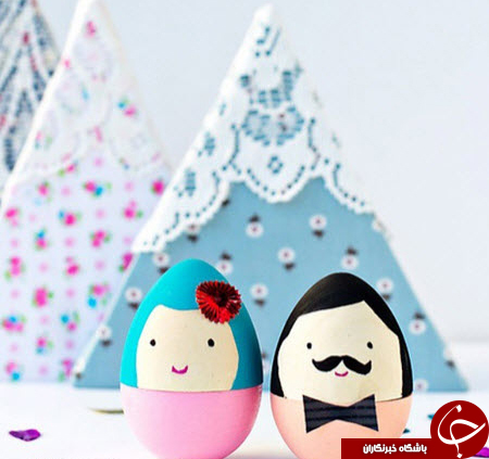 زیباترین ایده ها برای رنگ آمیزی و تزئین تخم مرغ 