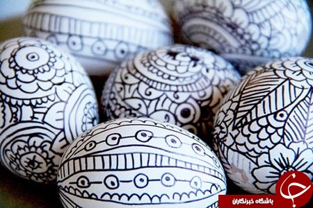 زیباترین ایده ها برای رنگ آمیزی و تزئین تخم مرغ 